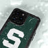 Michigan State University Spartans S iPhone 15 Pro Waterproof Case